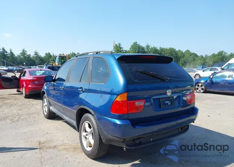 2003 BMW X5 3.0I из США, поврежденный, VIN 5UXFA53583LV83706